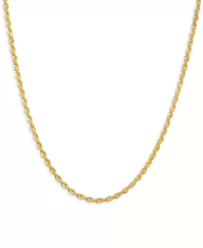 14K Gold Rope Chains