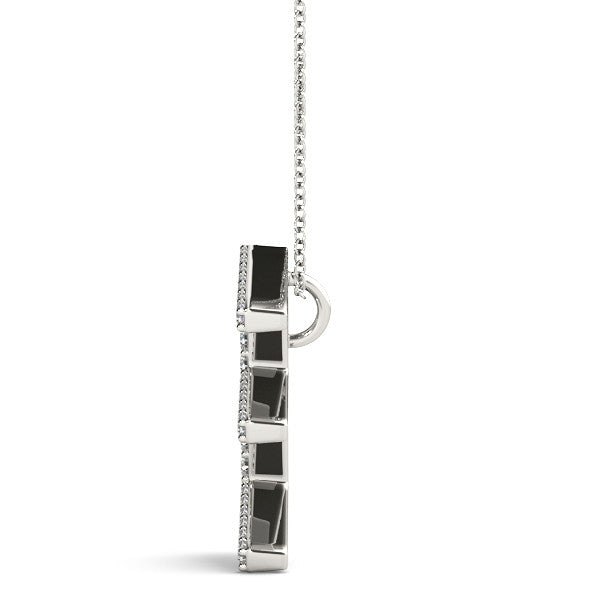 Diamond Initial E Pendant