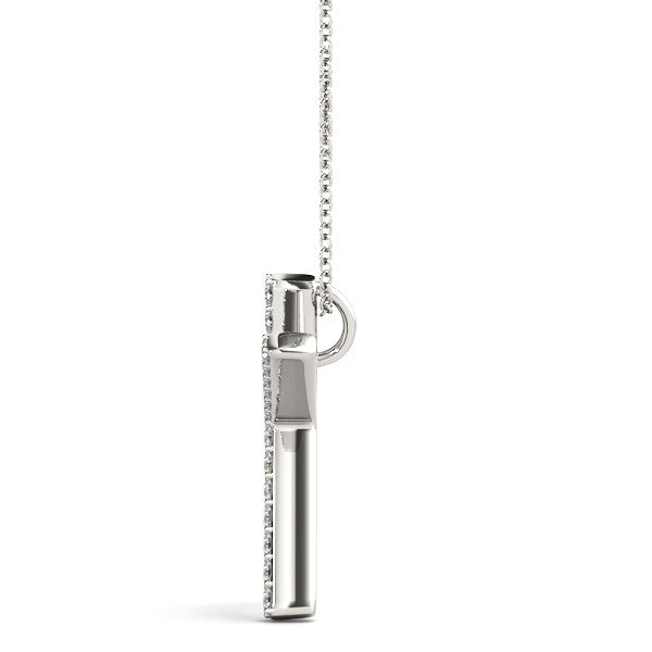 Diamond Initial K Pendant