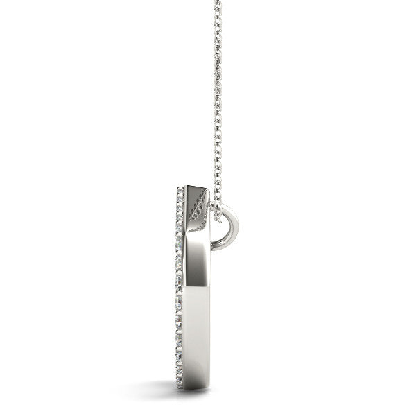 Diamond Initial D Pendant