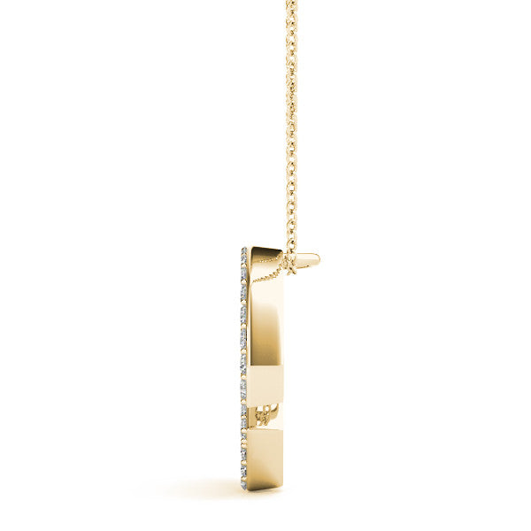 Diamond Initial G Pendant