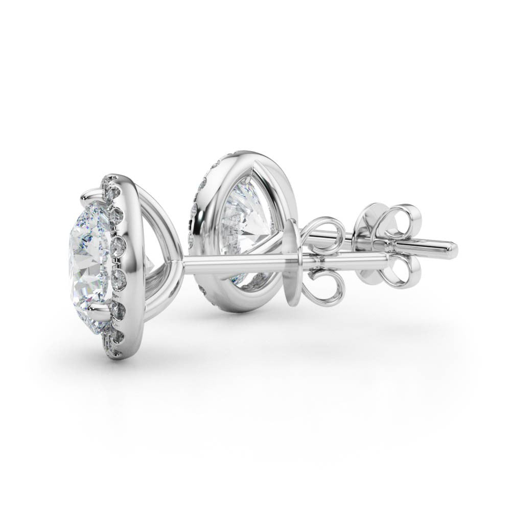 Martini Halo Earrings