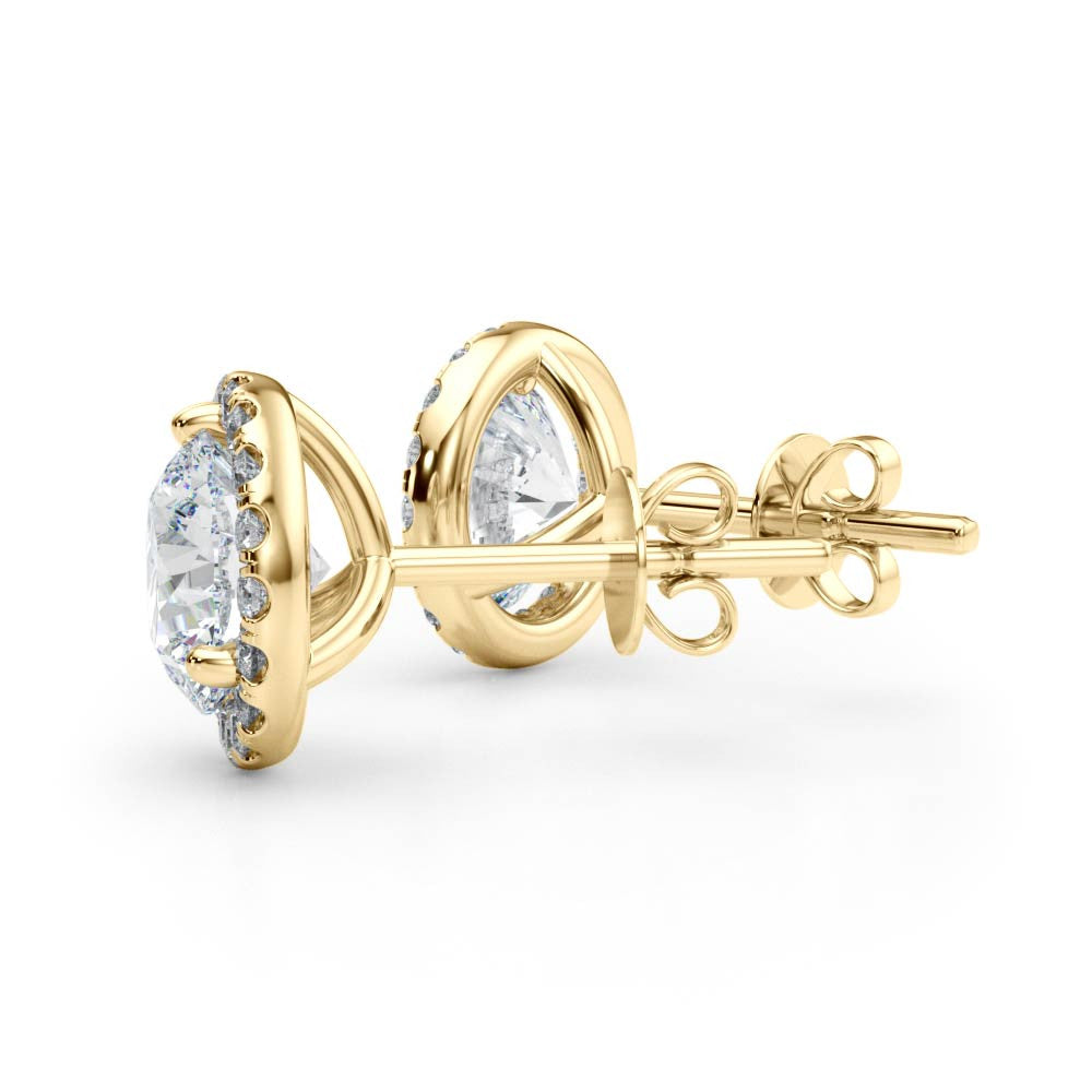 Martini Halo Earrings