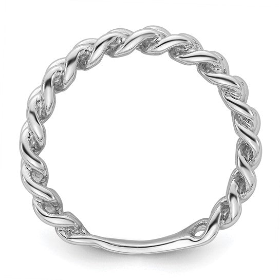 Silver Cuban Link Ring