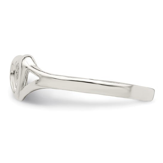 Silver Heart Ring