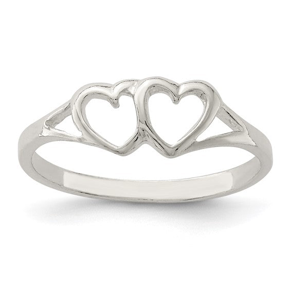 Silver Heart Ring