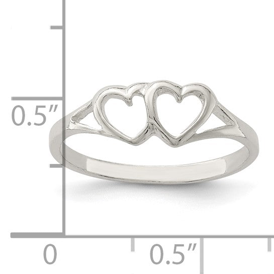 Silver Heart Ring